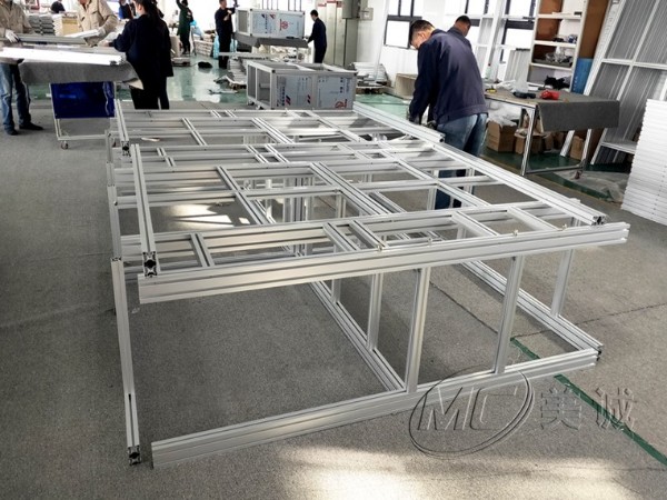 N95口罩機(jī)鋁型材機(jī)架現(xiàn)貨靠搶？交期靠搶？